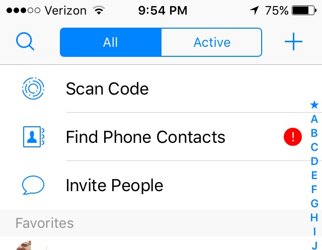 Facebook messenger scan code